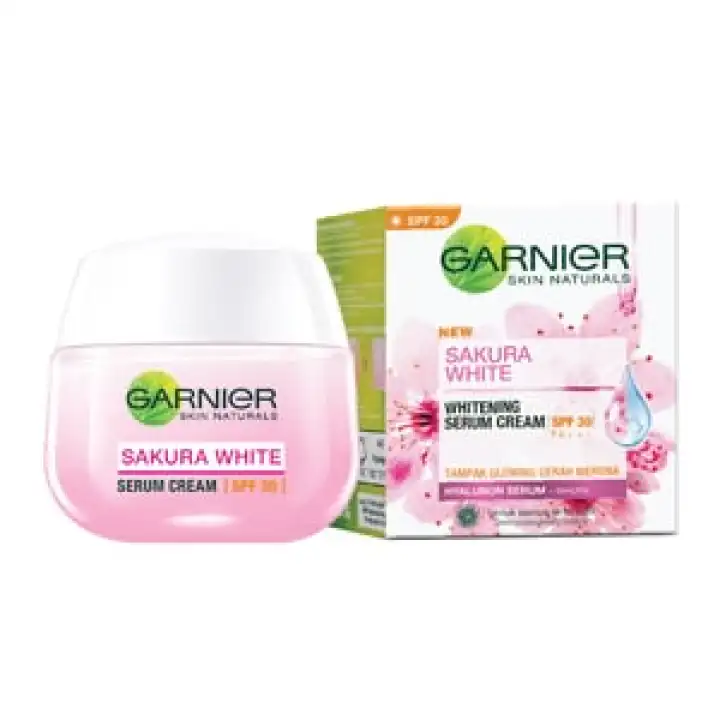 moisturizer garnier sakura white