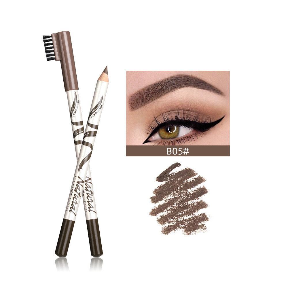 WOOLOVE 3 Colors Waterproof Eyebrow Pencil Enhancer Eyebrow Tattoo Dye Tint Long Lasting Black Brown Eye Brow Makeup Pigment Cosmetic