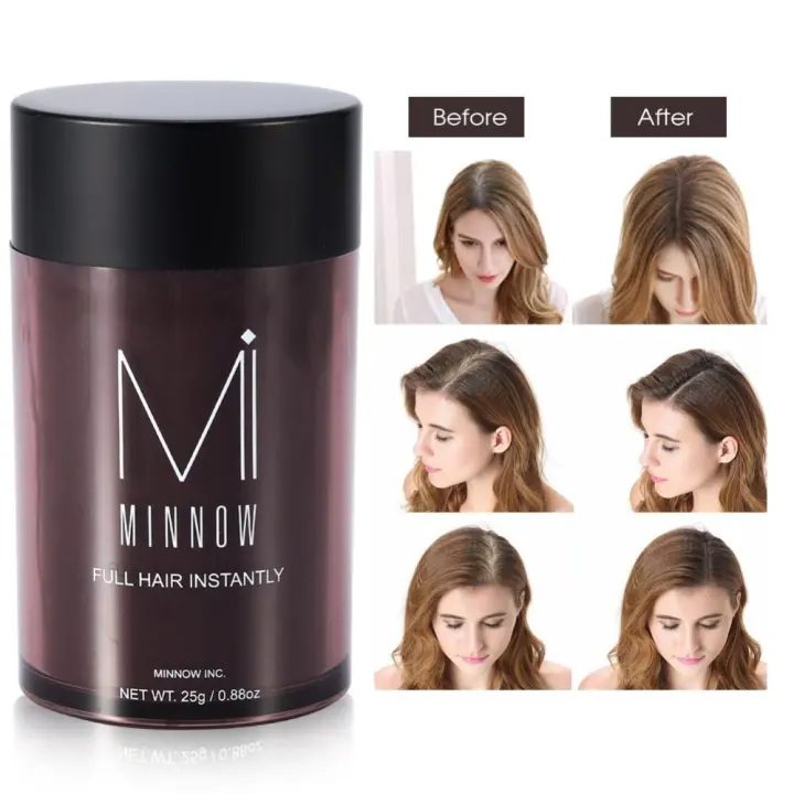 Minnow 9 Types Women Men Baldness Concealer Thickening Hair