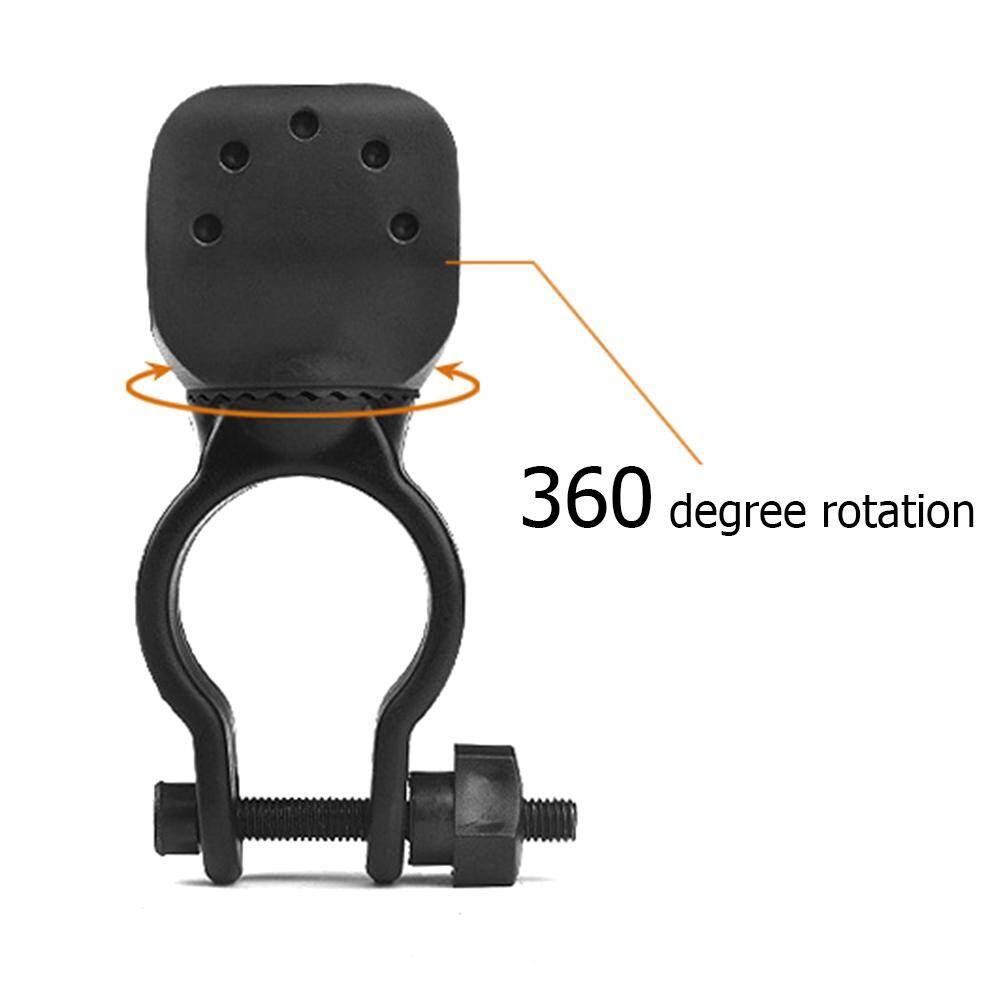 Đèn Xe Đạp Đèn Đứng Chủ Xoay Grip LED Đèn Pin Kẹp