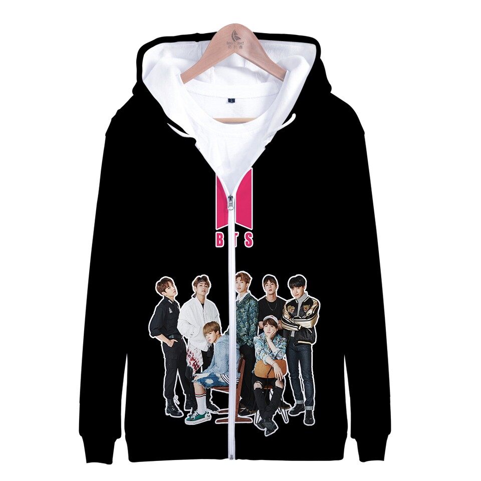 bts zip up jacket