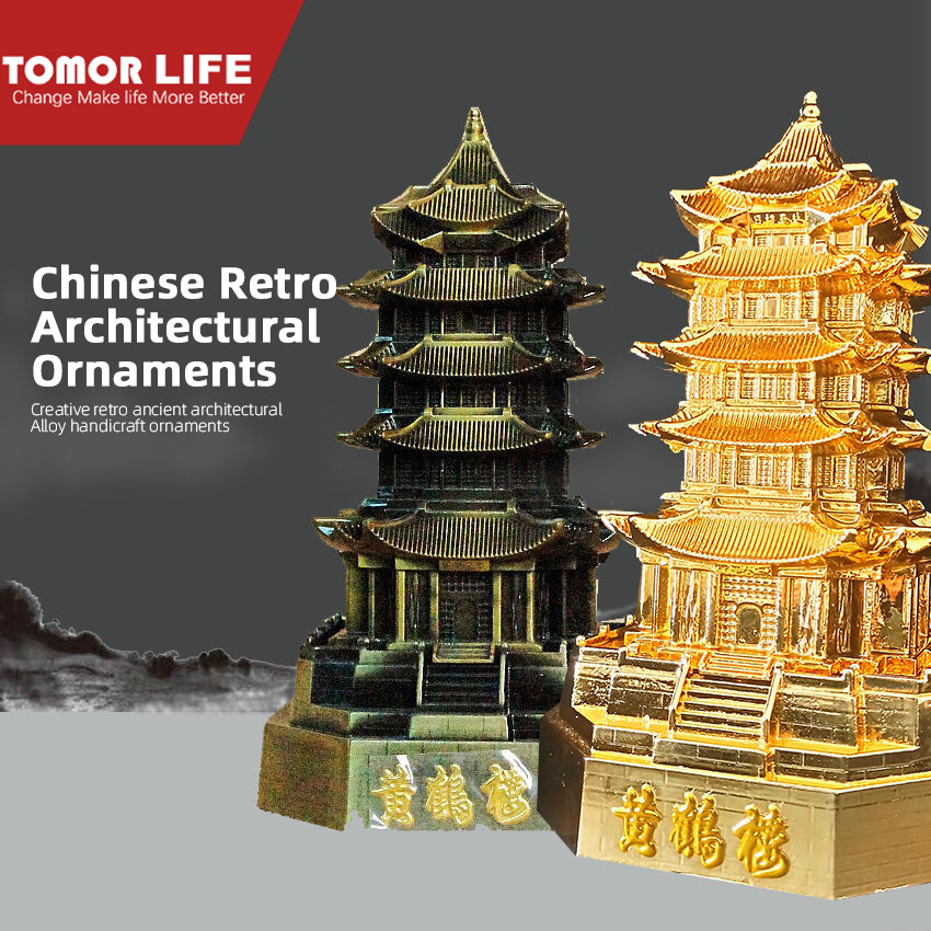 Tomor Life Creative China Wuhan Landmark Building Model for Desktop and living room decoration