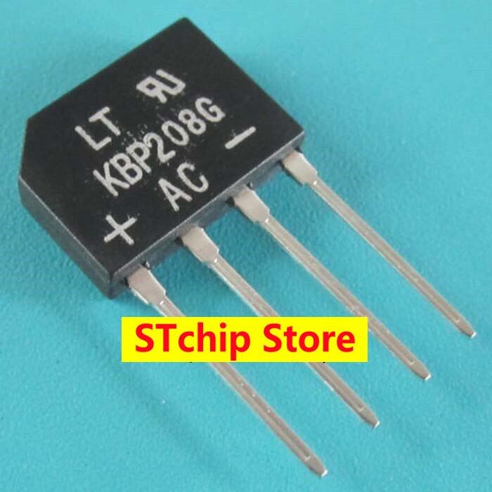 KBP208G บริดจ์เร็คติไฟเออร์สแตค2A 800V ใหม่ราคาสุทธิสามารถซื้อได้โดยตรง ...