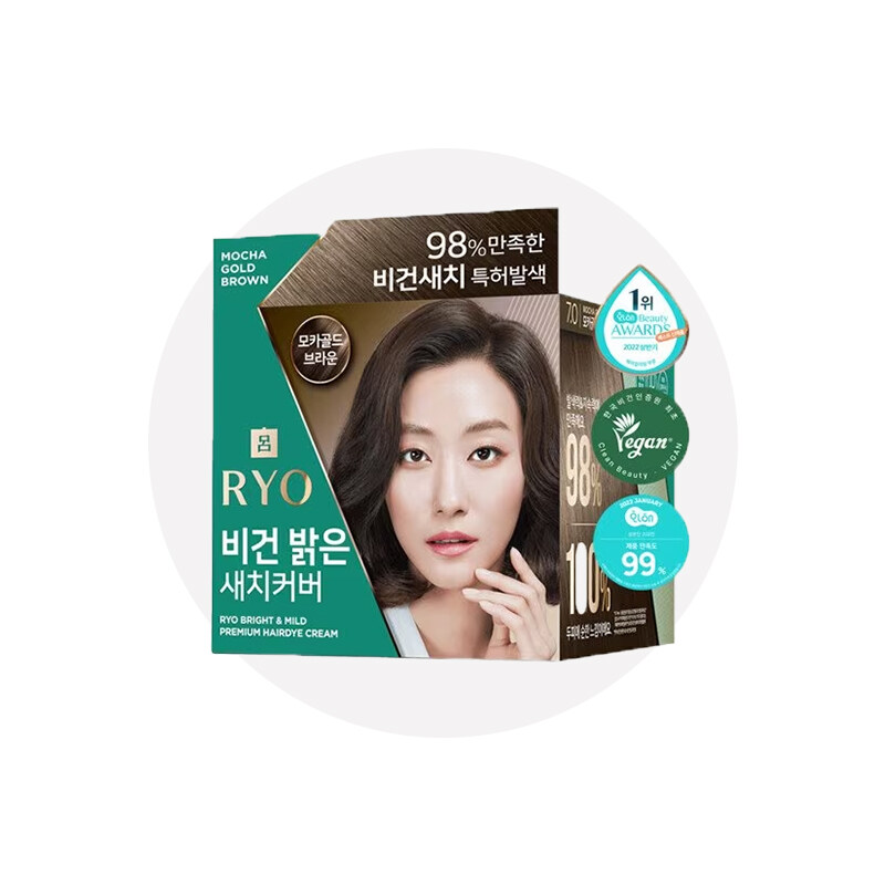 [RYO] Bright & Mild Premium Hair Dye Cream 120g Lazada