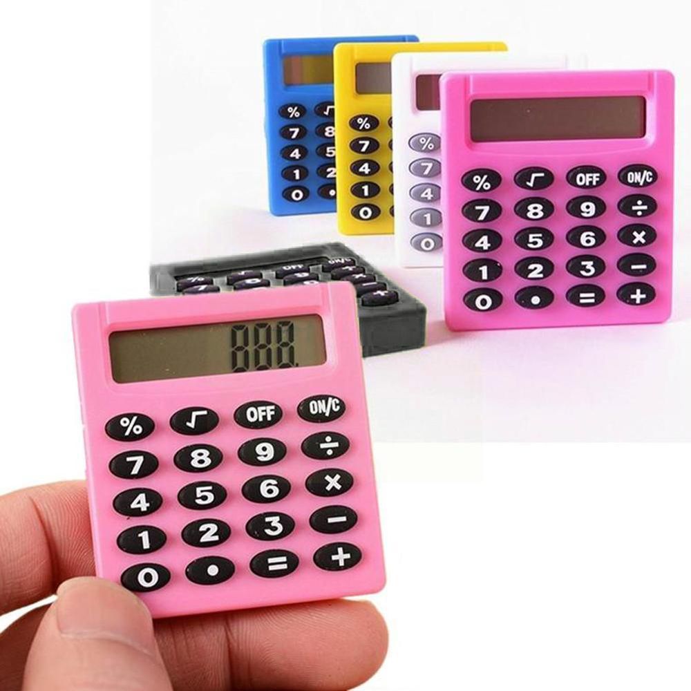 máy tính học sinh cấp MMLUCK Đồ Dùng Văn Phòng Điện Tử Văn Phòng Sáng Tạo Dễ Thương Máy Tính Hình Vuông Nhỏ Máy Tính Chữ Số Máy Tính Mini Máy Tính Bỏ Túi
