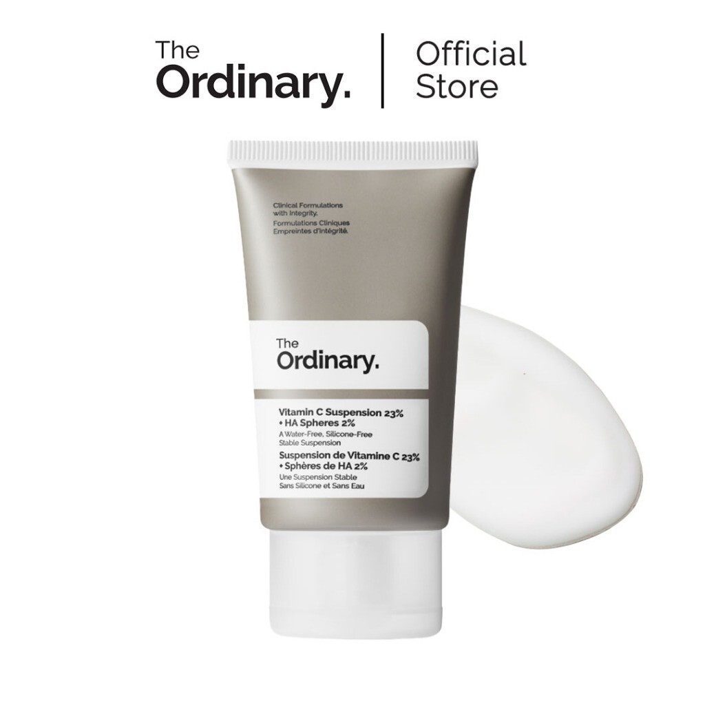 Kem dưỡng sáng da, mờ thâm mụn The Ordinary Vitamin C Suspension 23% HA Spheres 2% 30ml