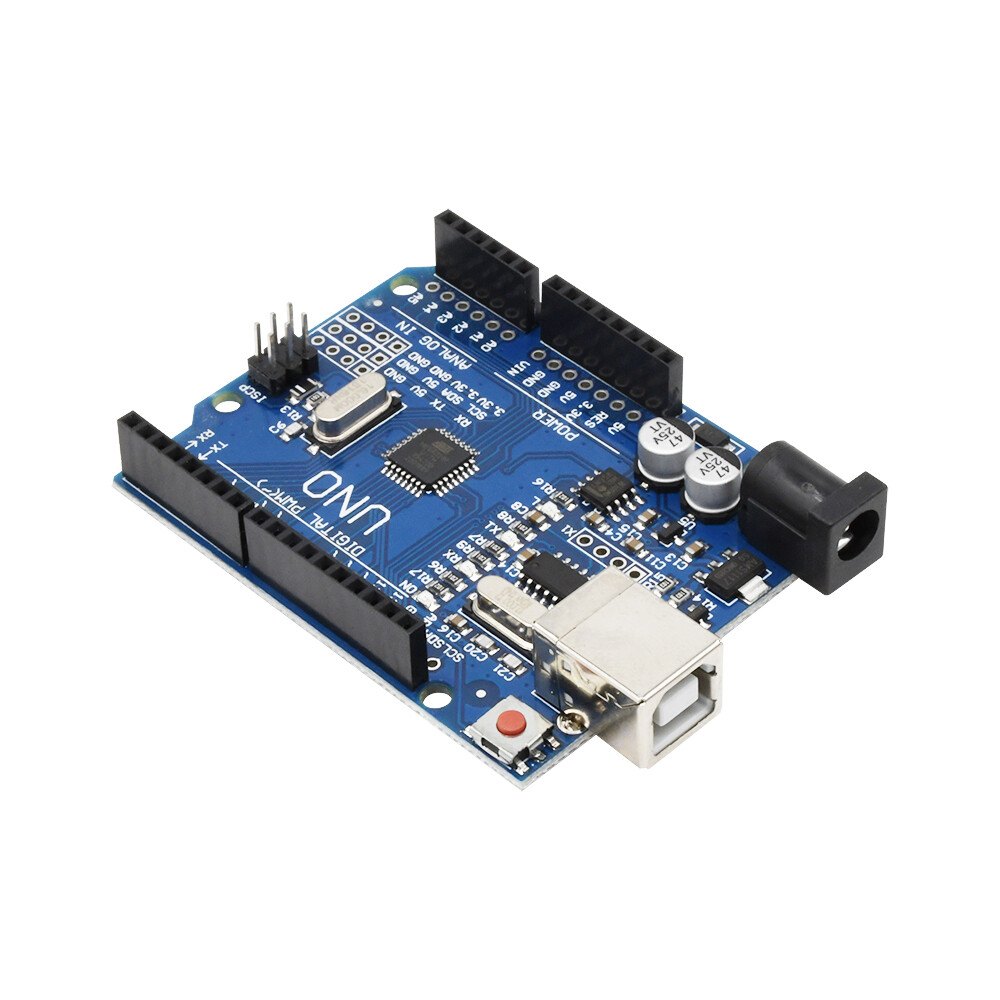 Bo Mạch Điều Khiển USB UNO R3 ATmega328P CH340G & Cáp USB Miễn Phí Tự Làm