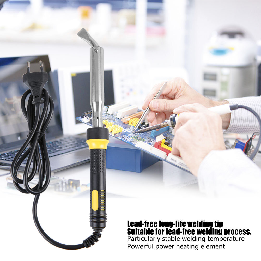 220V 150W Electric Iron Lightweight Soldering Iron Welding Soldering Iron for Lead-Free Welding Process for Heat Up Quickly