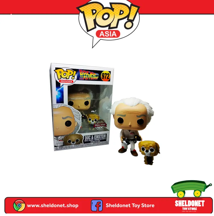 funko pop doc and einstein