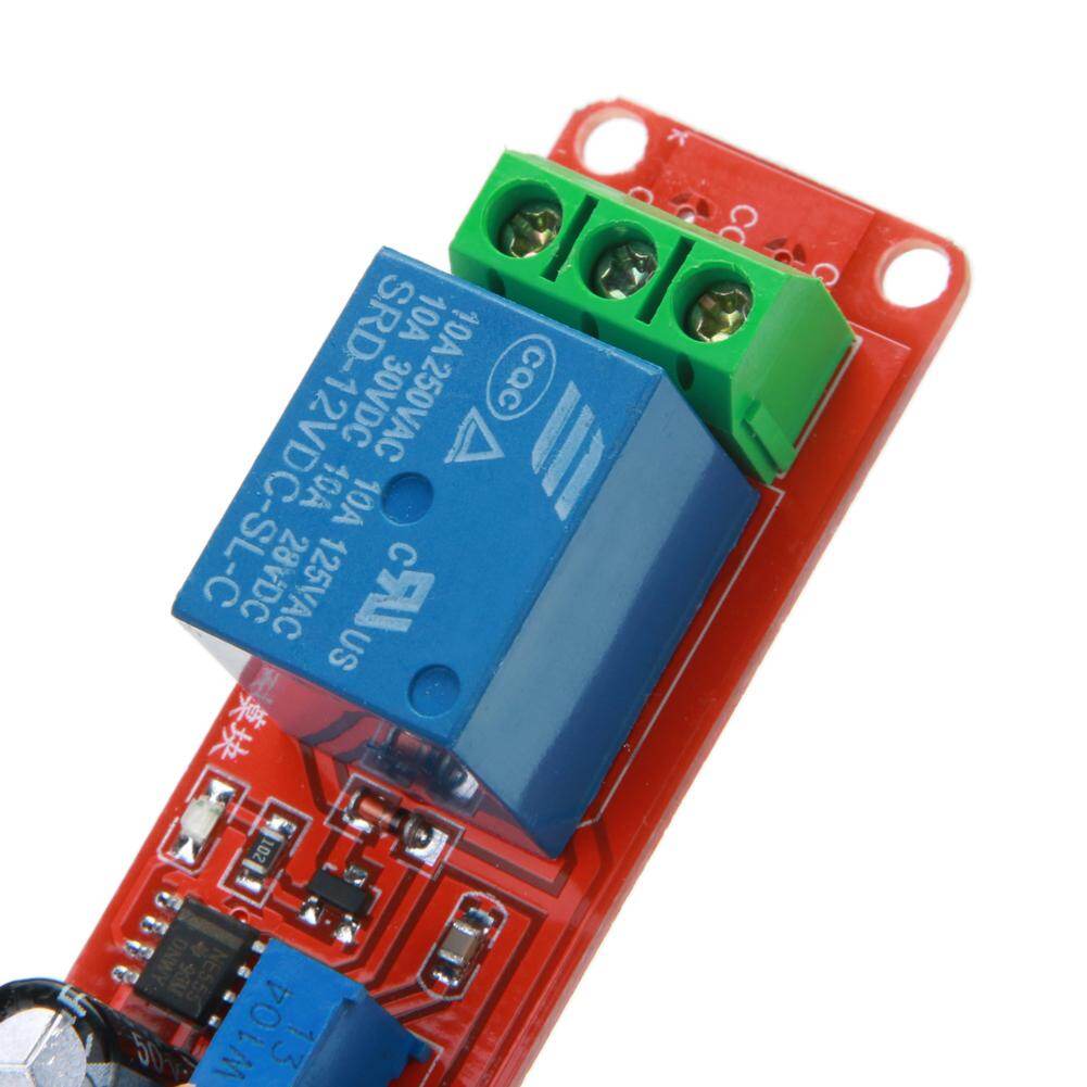 2 Cái DC 12V Độ Trễ Rơle Shield NE555 Công Tắc Hẹn Giờ Mô-đun Điều Chỉnh
