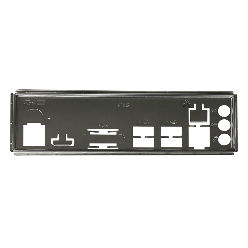 I/O Shield back plate for b250c B75 12usb B75 8usb mining motherboard Io cake chassis bracket