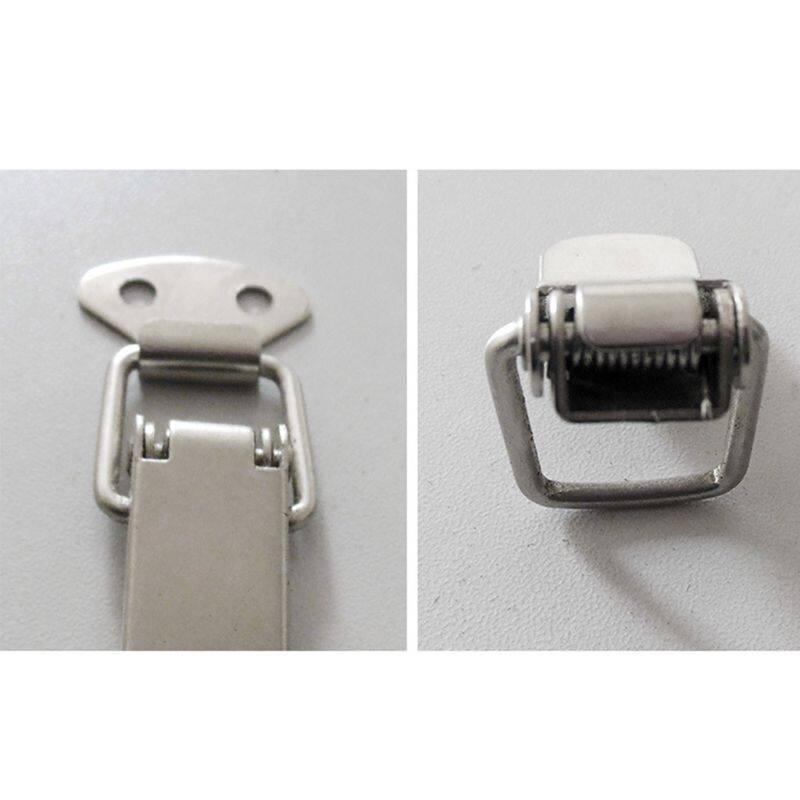 10 Pcs Spring Loaded Suitcase Box Locking Toggle Latch Hasp Lock Hardware Toolbox Case Locking Clasp Easy to Use