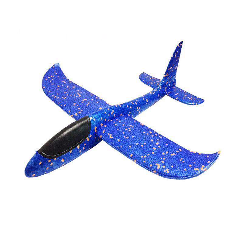 I Love Daddy&Mummy Foam Aircraft Model Hand Launch Glider Plane Soft Foam Airplane Throw Airplane Outdoor Sports Toys for Kids
