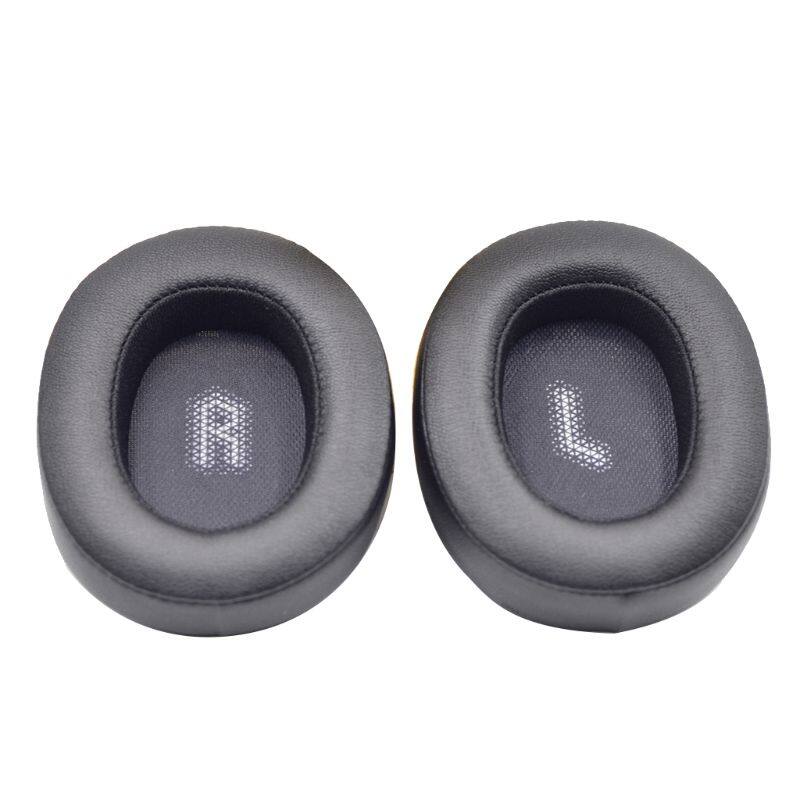 1Pair Replacement Soft Memory Foam Ear Cushion Cover Leather Earpads for J-B-L E55BT Bluetooth-compatible Wireless