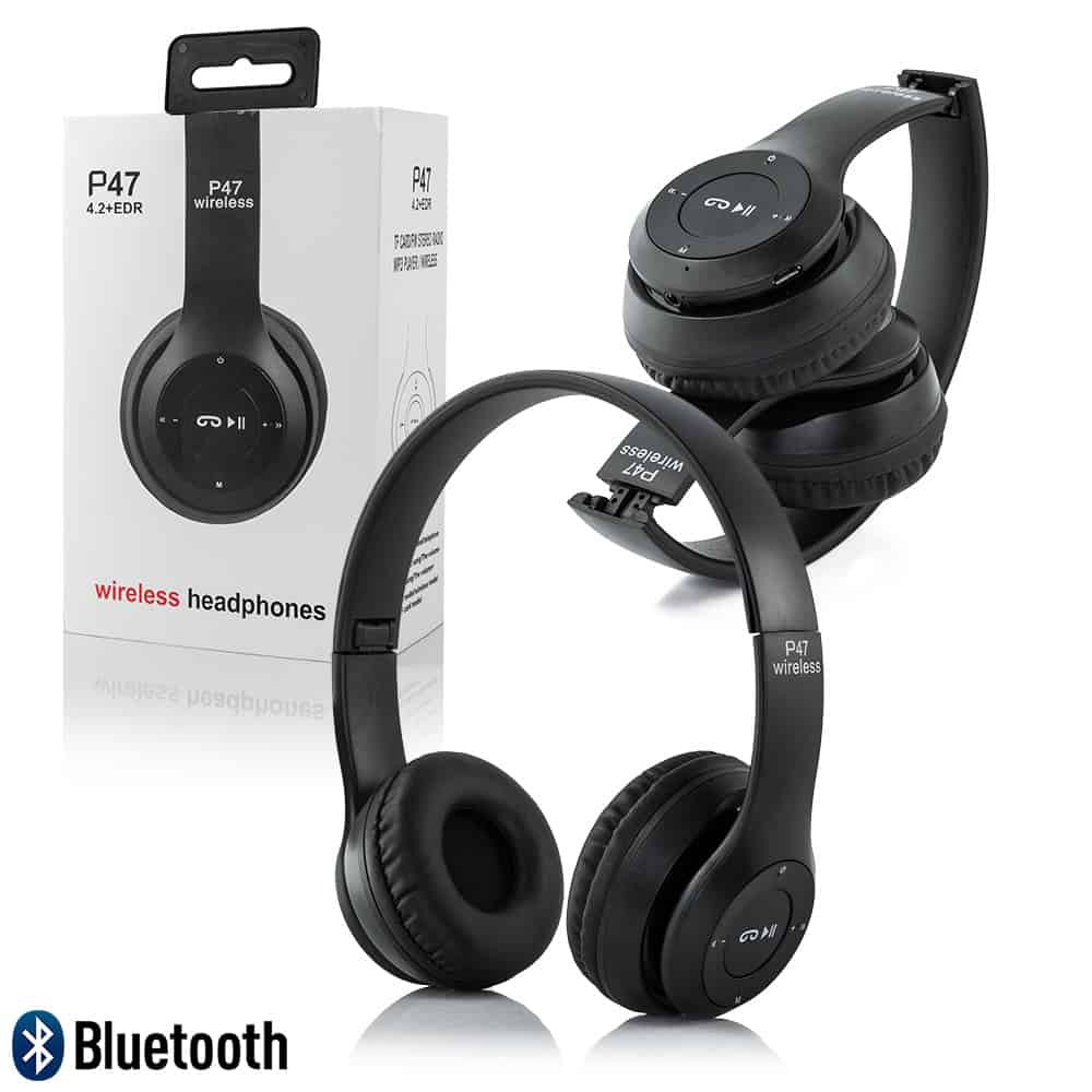 Casque Bluetooth P47 Extra Bass Casque sans fil avec micro_voghion.com