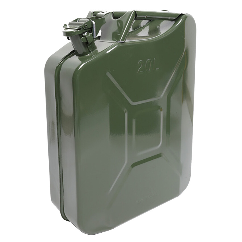 10L/20L Car Metal Jerry Can Thicken Auto Fuel Tank Petrol Cans Barrels Can US Style Gas Spare Container Glanded Gasoline Drums