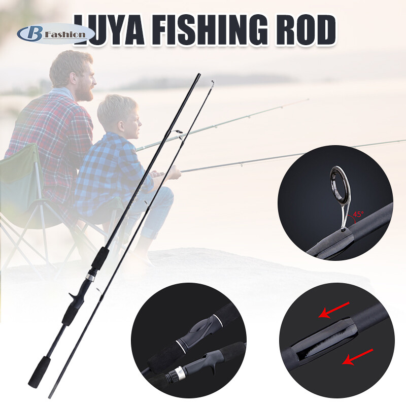 B-F High Cartoon Fishing Rod Strong Bearing Ceramic Guide Cup Non Slip EVA Handle Fishing Rod High Cartoon Fishing Rod Strong Bearing Ceramic Guide Cup Non Slip EVA Handle Scratch Resistant