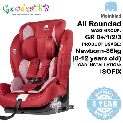 [Clearance] Meinkind All Rounded ISOFIX Convertible Baby Car Seat