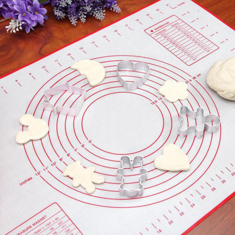 homesir Silicone Non-stick Rolling Dough Mat Baking Pad Bakeware Kitchen Gadgets