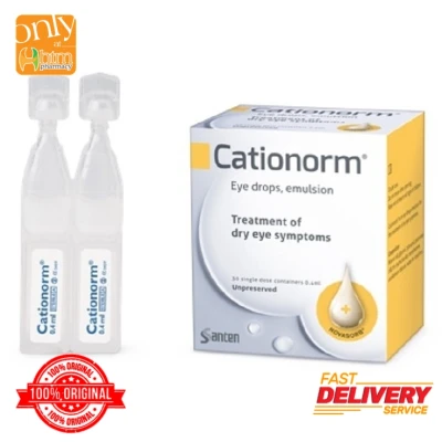 CATIONORM EYE DROPS EMULSION 5'S x 6