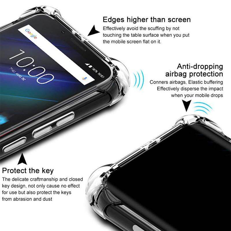 LUOWAN Ốp Lưng Galaxy Note 10 Plus Ốp Mềm TPU Chống Sốc Chống Va Đập Bảo Vệ Mỏng Cho Samsung Galaxy Note 10 Plus (Trong Suốt)