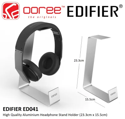 [GENUINE] EDIFIER ED041 HIGH QUALITY FULL ALLUMINIUM HEADPHONE HEADSET HEADPHONES STAND HOLDER