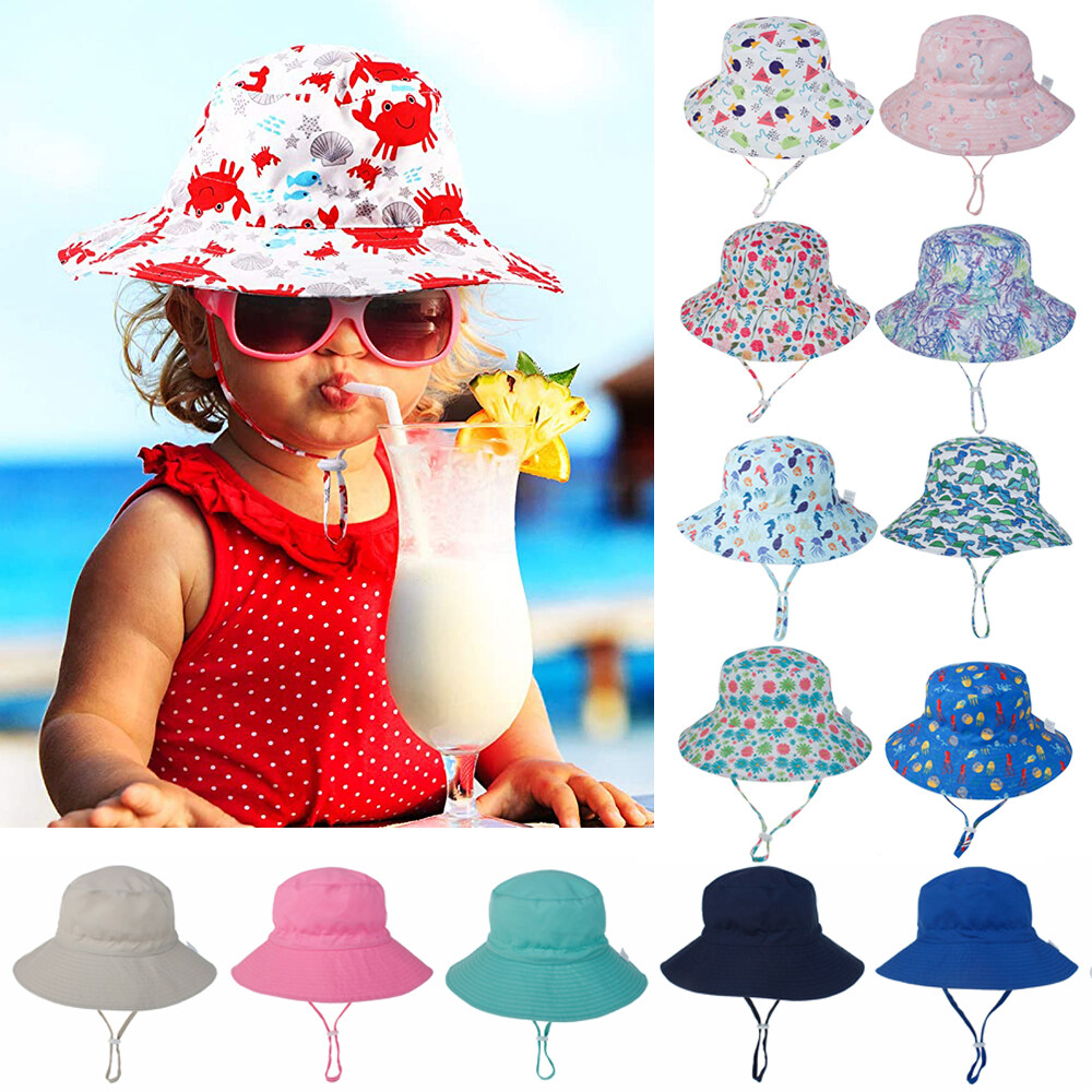 kids uv swim hat