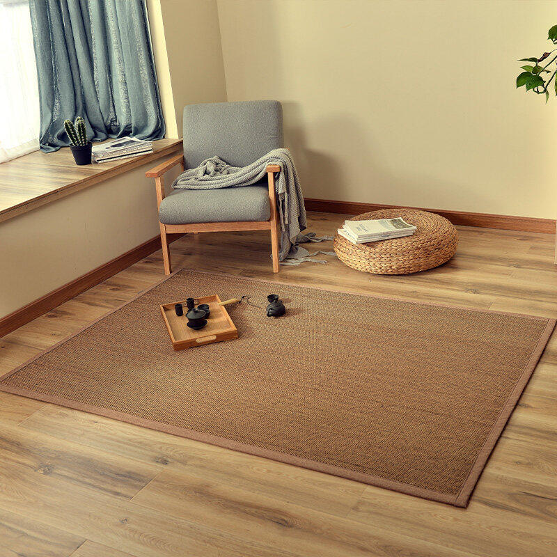 JapaneseStyle Floor Mat Bedroom Straw Bamboo Tatami Mat Thickened