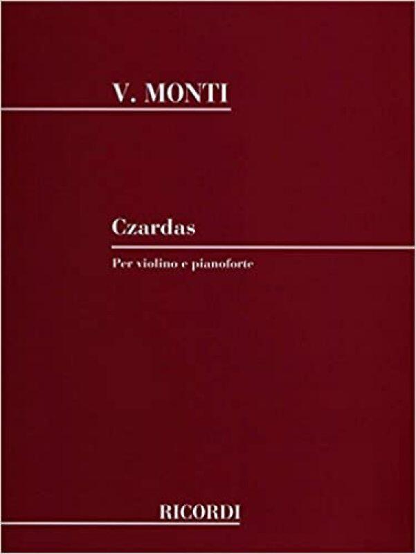 Monti: Czardas for Violin and Piano (Sheet Music), Ricordi edition Malaysia