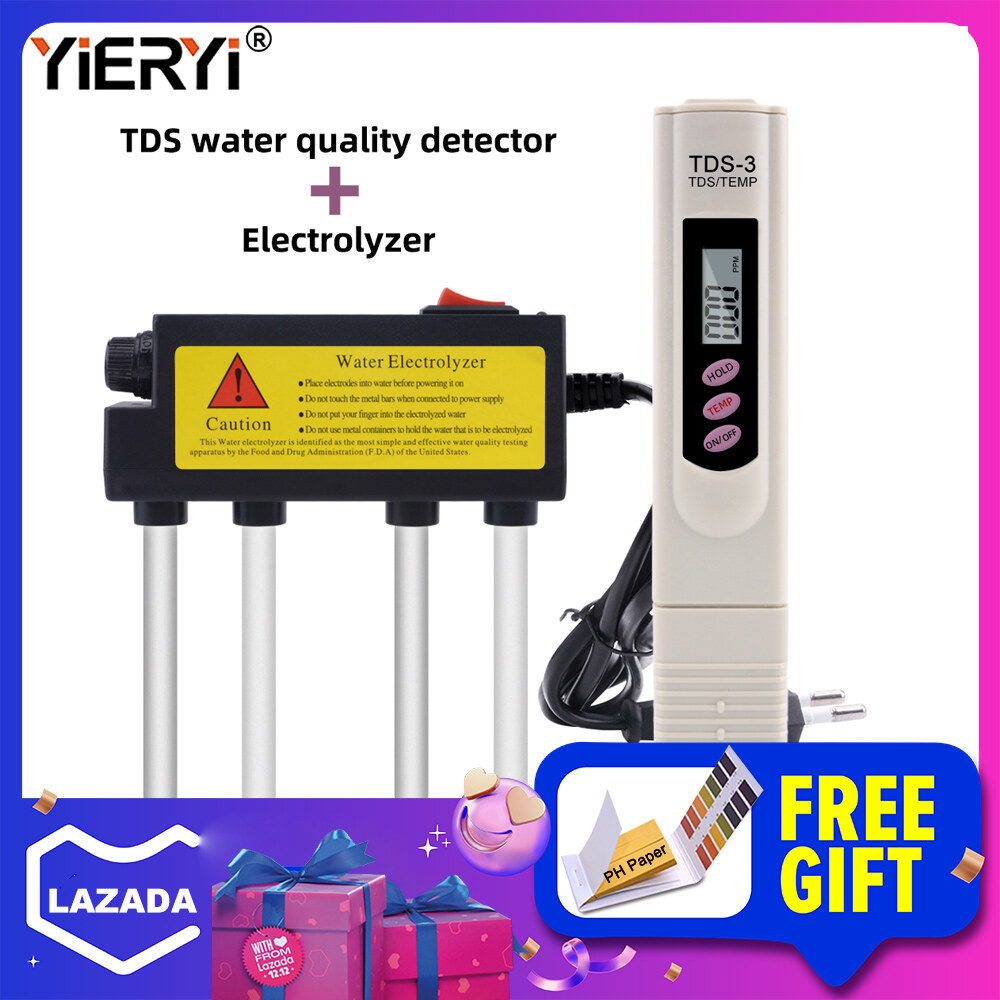 yieryi New TDS Meter Water Quality Tester TDS Quality Water Electrolyzer electrolysis pen