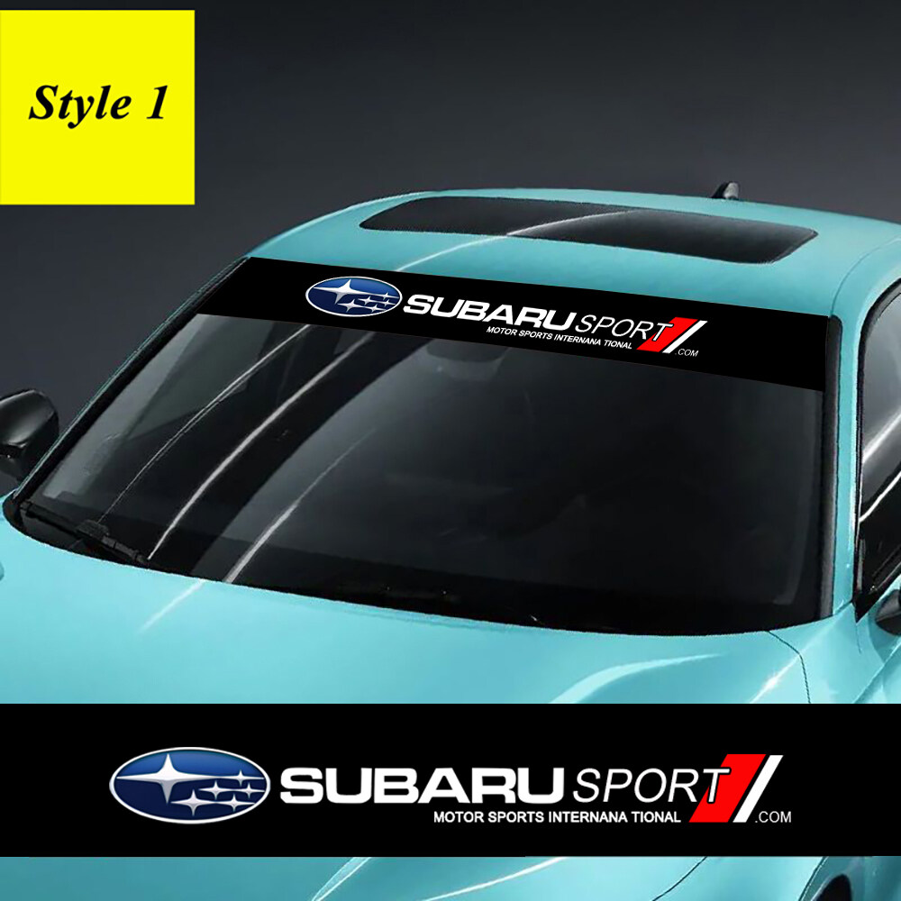 Subaru deals windshield banner