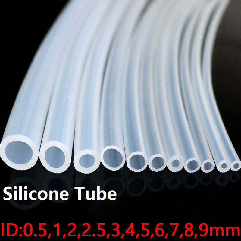 Inner diameter 9mm Outer 13mm 10 Ft 3 Meter PVC Clear Tubing Flexible Air Water Delivery Hose 