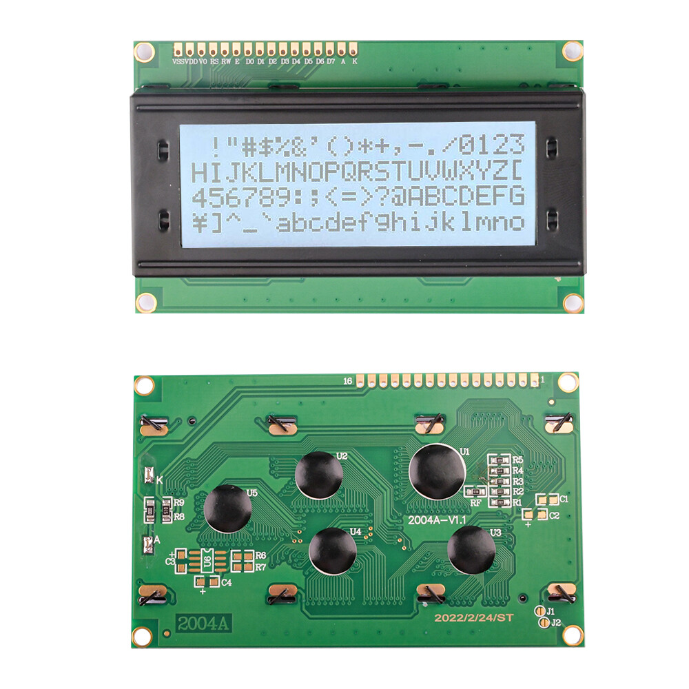 Iic/i2c/twi 2004 2004lcd 5v serial white backlight lcd module for arduino uno r3 mega2560 20 x 4 lcd2004
