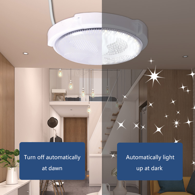 B&B Led Ceiling Light Solar Light Wall Light Outdoor Lighting Indoor Lighting High-Power Balcony Light Dimmable Remote Control Intelligent Light Control