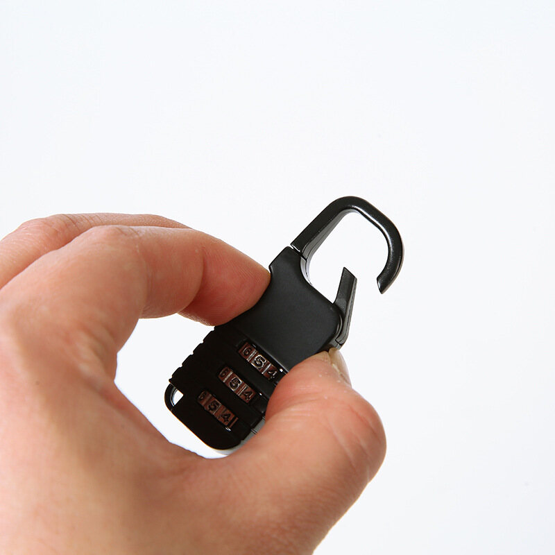 3 Digit Lock Zinc Alloy Combination Lock Small Suitcase Lock Gym Lock Computer Case Lock Student Padlock Mini Lock Travel Lock 3 Digit Lock Security Lock Portable Lock
