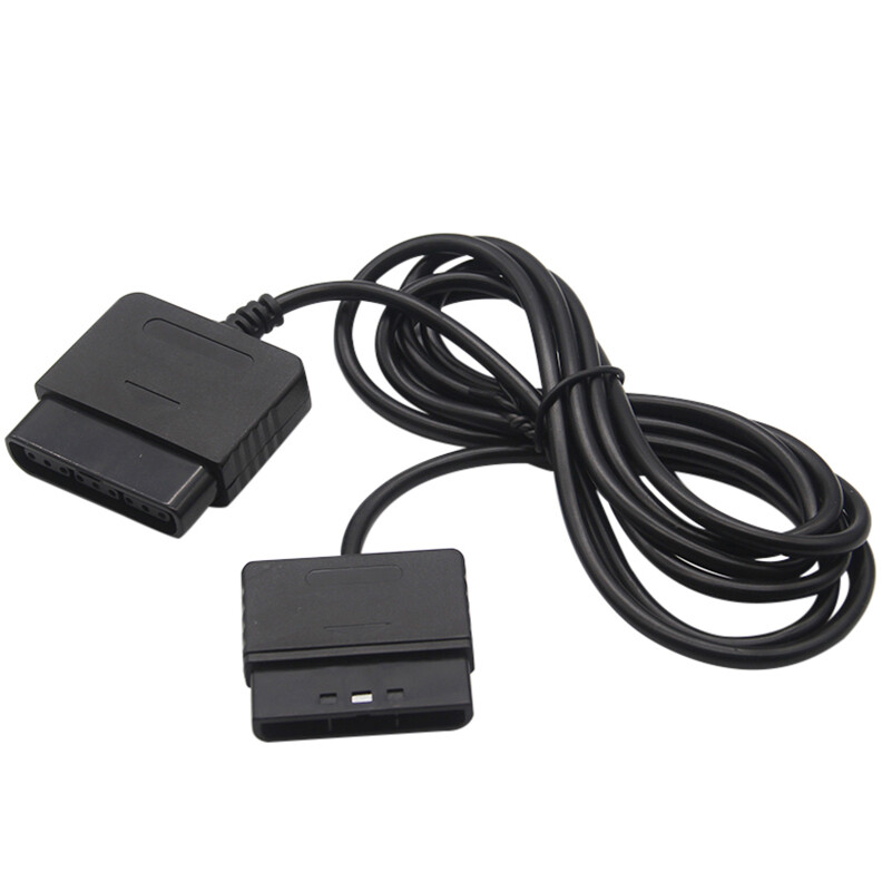 Controller Dance Pad Extension Cable Cord Slim Line For Sony Ps1/ps2 Game Console