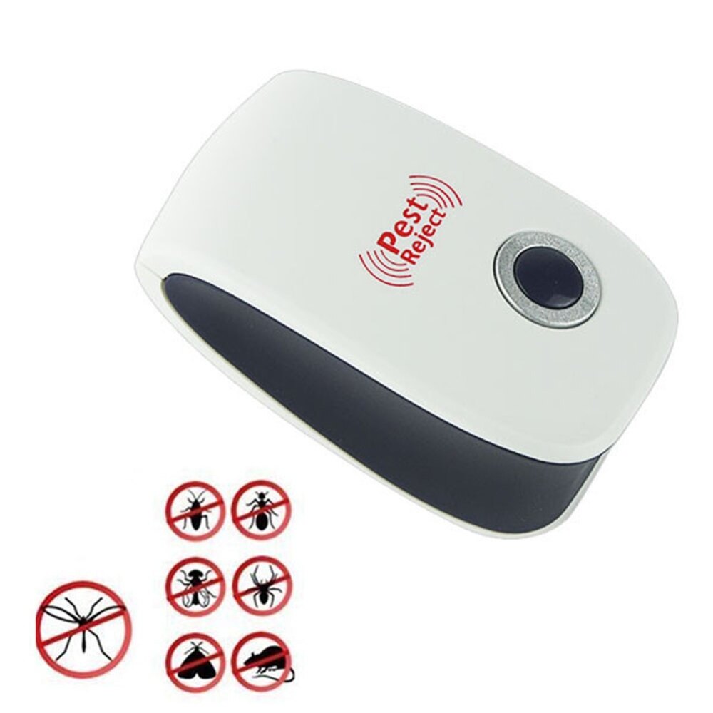 EU Plug Electronic Ultrasonic Pest Mosquito Mouse Repeller Killer Machine