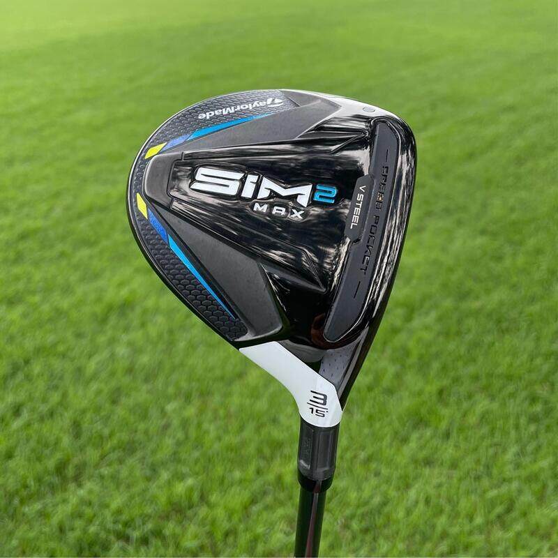 2021กอล์ฟคลับ SIM2 MAX ไม้แฟร์เวย์ Graphite R/S/เพลา Flex SR ขวาสำหรับชาย Headcover ฟรี