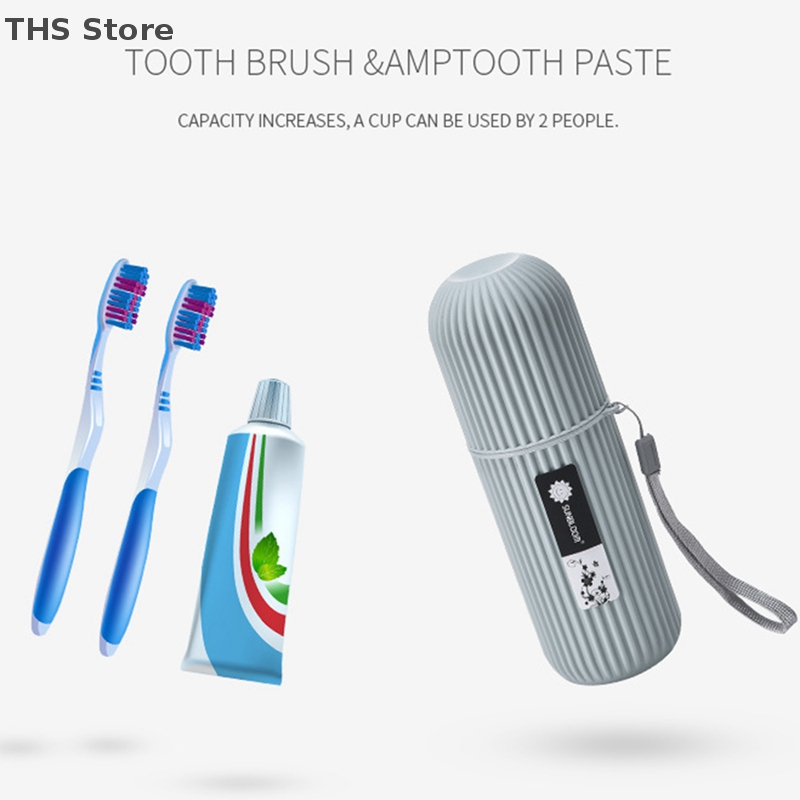 [THS Store] COD Portable Toothpaste Toothbrush Protect Holder Case Travel Camping Storage Box