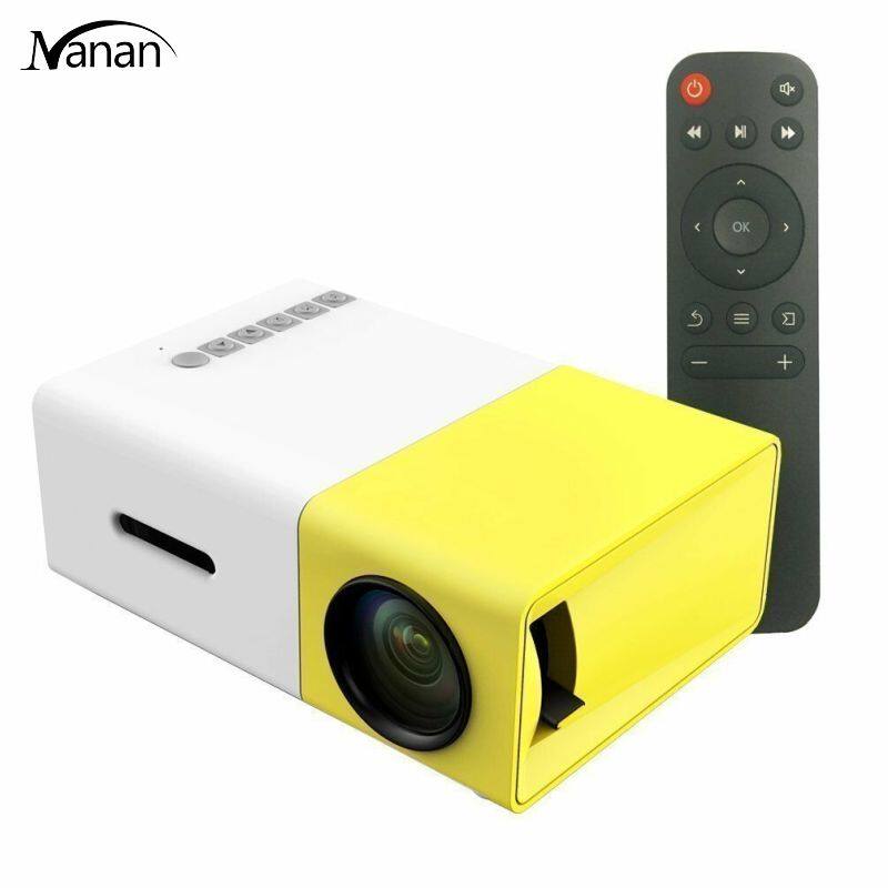 Hot sale yg300 1080p home theater cinema usb hdmi-compatible av sd mini portable hd led projector