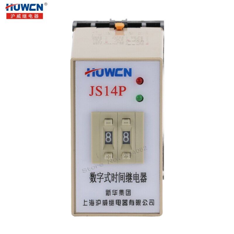 Time Relay 99s  Ac 110v 220v 380v Dc 24v Electronic Js14p Timer Relay