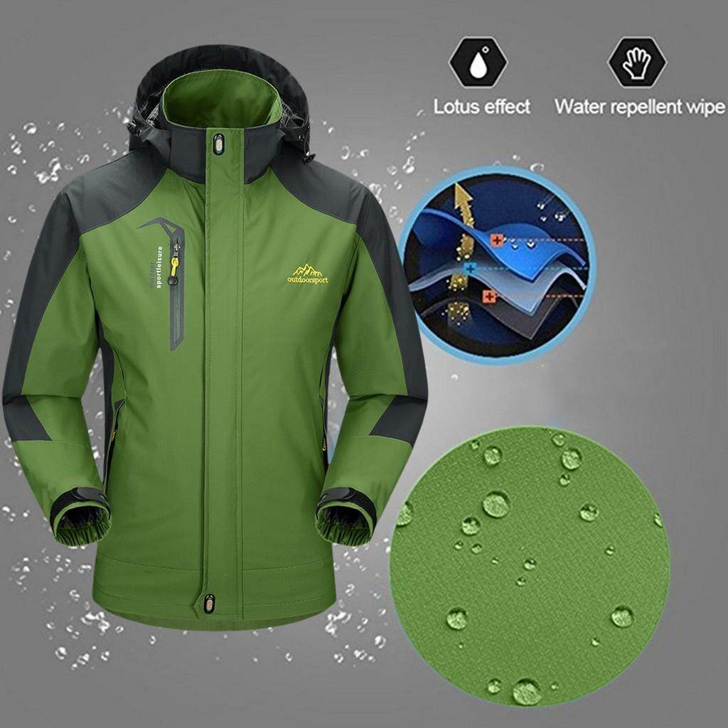 Men Winter Hooded Softshell for Windproof and Waterproof Soft Coat ...