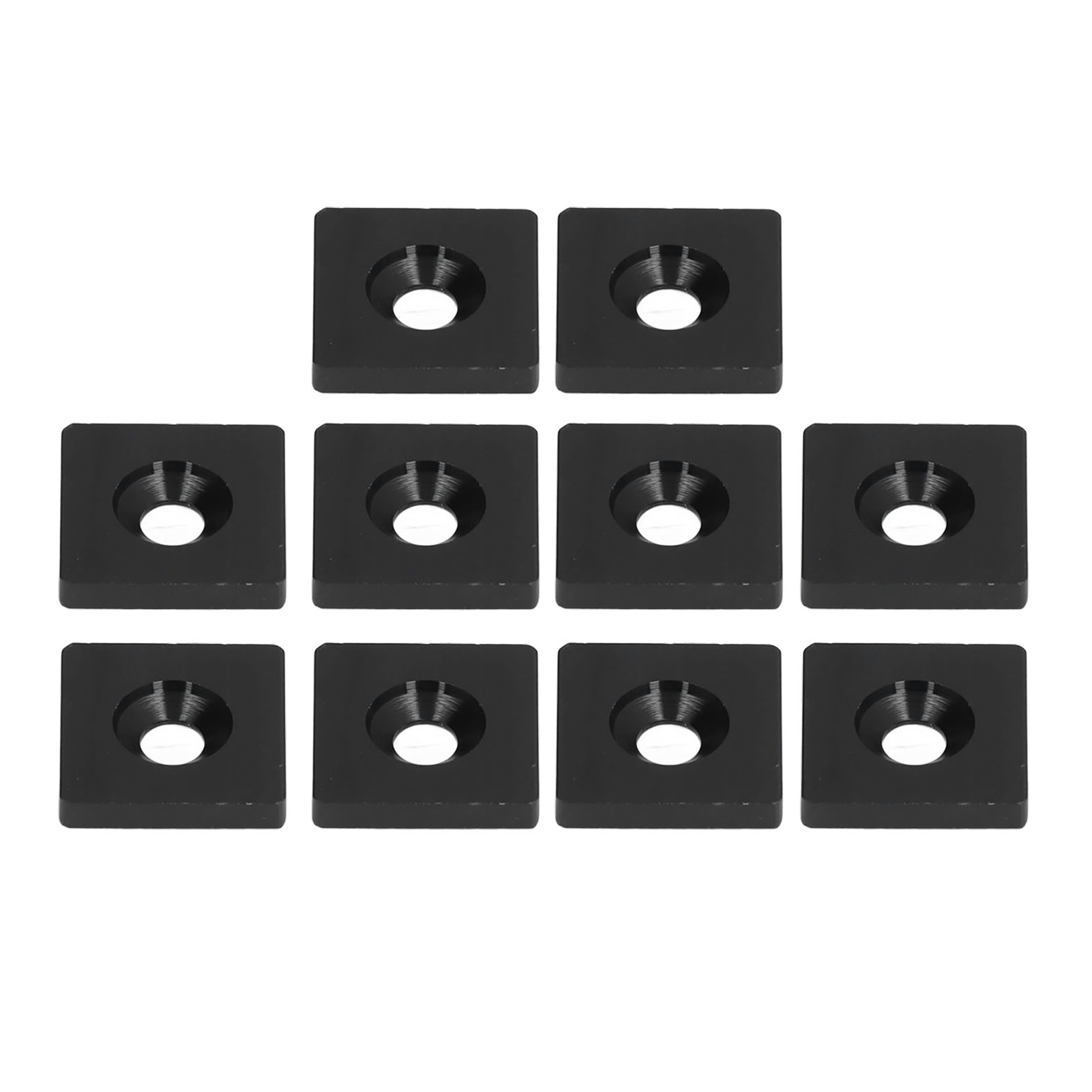 Ends Cover, Single Hole Profiles End Caps 10Pcs for 3D Printer