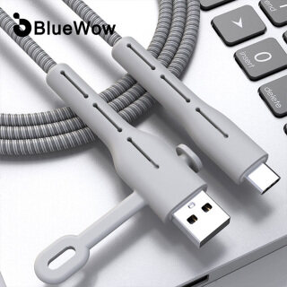 BlueWow Bộ Bảo Vệ Dây Dữ Liệu Chính Hãng CP07 Cho iPhone Bộ Bảo Vệ Dây USB thumbnail