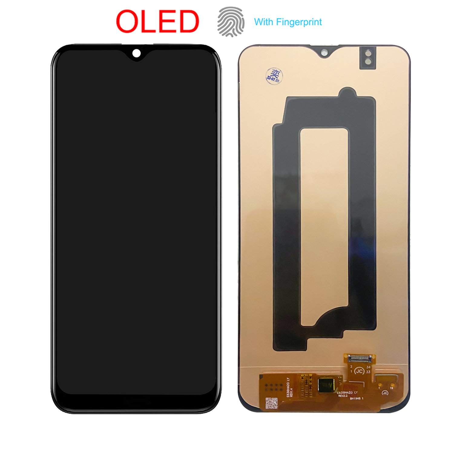 6.4 ''lcd cho Samsung Galaxy A20 A205 SM-A205F a205gn a205u a205g a205w a205u1 hiển thị bộ linh kiện số của màn hình cảm ứng