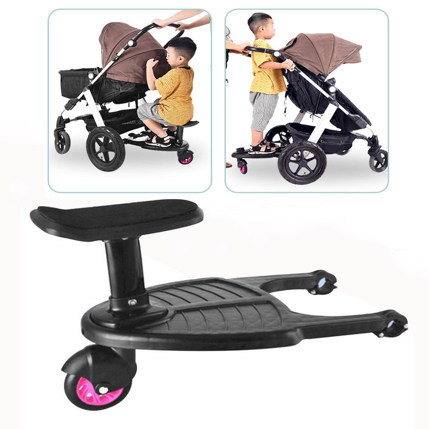 wheeled board stroller