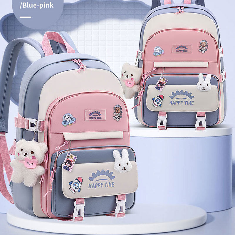 school bag ins style high school student junior high school student pupils cute backpack