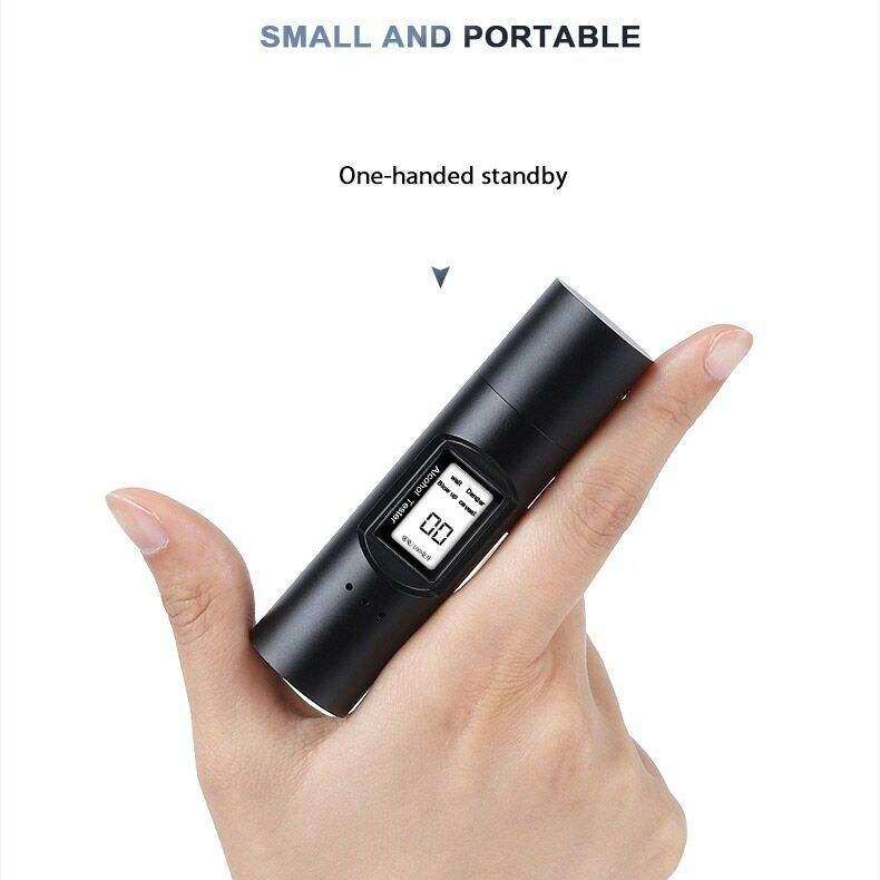 Pocket Alcohol Breath Tester Type-C Charging Breathalyzer Alcohol Detector