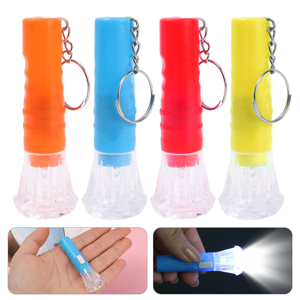 Mini Key Chain Flashlight LED Multi-Function Waterproof Outdoor Camping Emergency Flashlight