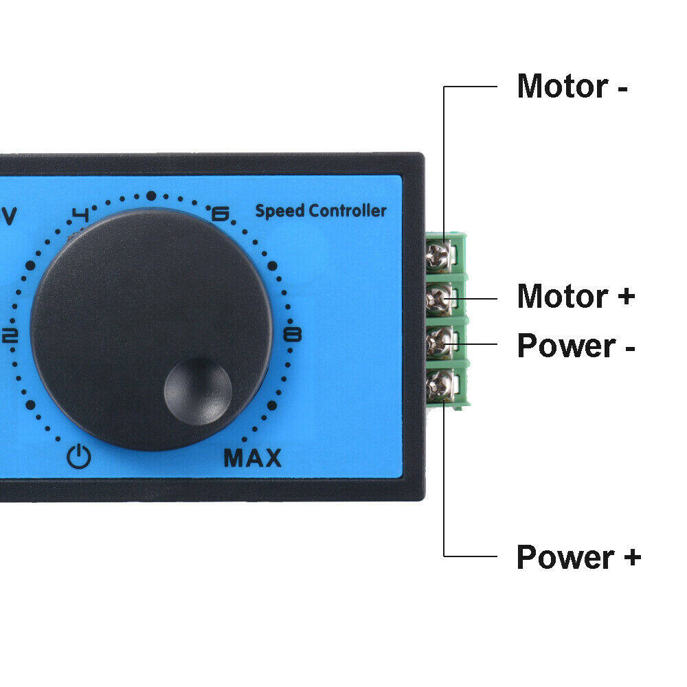 [Chất Lượng Cao] Công Tắc Điều Khiển Có Thể Điều Chỉnh DC 10-60V 12V 24V 48V 20A Bộ Điều Khiển Tốc Độ Động Cơ PWM DC Công Tắc Khởi Động Mềm TE1255